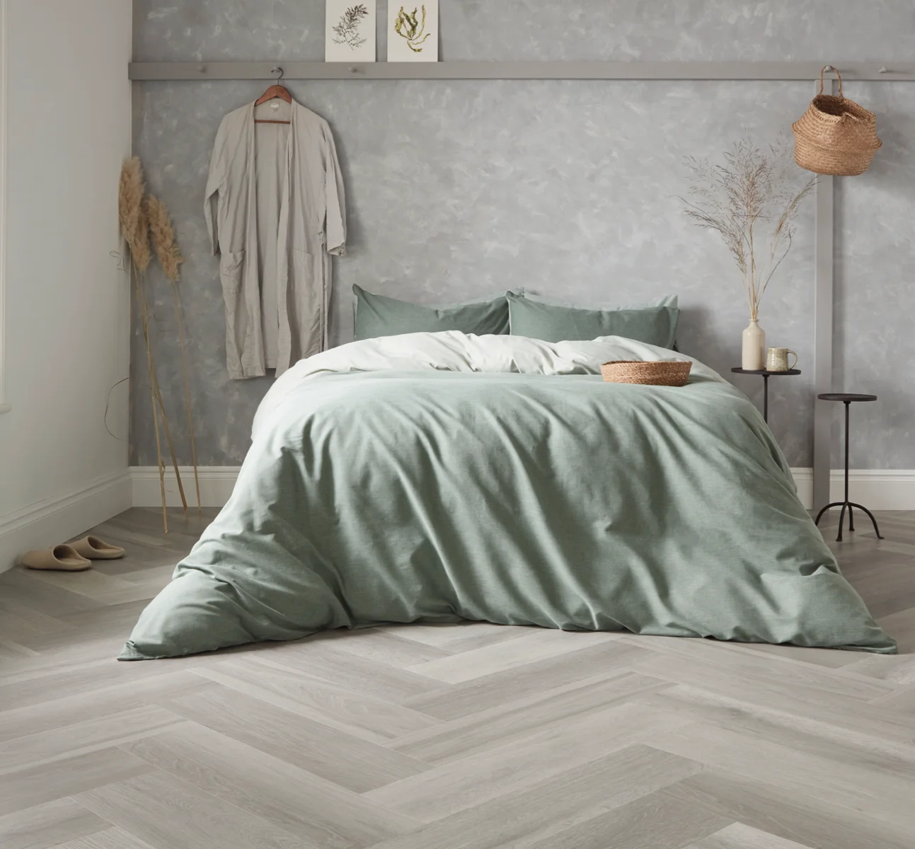 Texas White Ash Herringbone SM-VGW8105